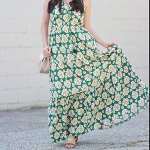 🟣Floral maxi dress